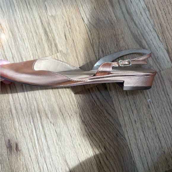 Banana Republic Women's Rose Gold Slingback Flats - Picture 4 of 4